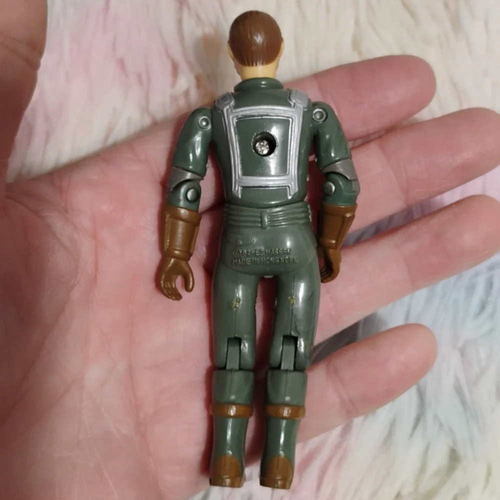 (A-4) GI Joe Mobat Motorized 1982 Battle Tank W 3 80's GI Joe Action Figures